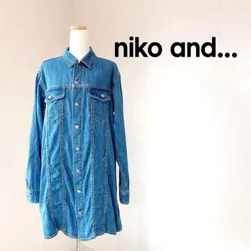 niko and - 니코앤드 데님 셔츠 원피스