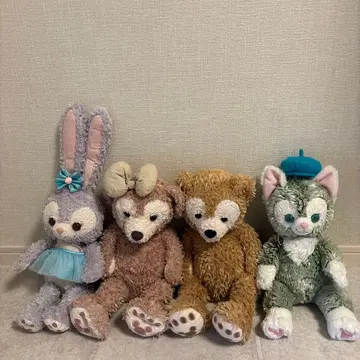 디즈니 캐릭터 봉제 인형 세트