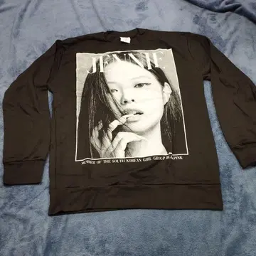 JENNIE BLACKPINK XL 사이즈 맨투맨