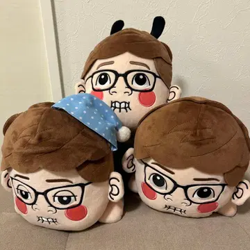 HIKAKIN 쿠텐코 봉제 인형 전 3종 세트 미사용 새상품