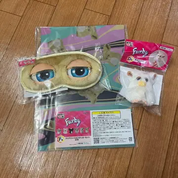 퍼비 제일복권 Furby 손가락 인형 마스코트 안대