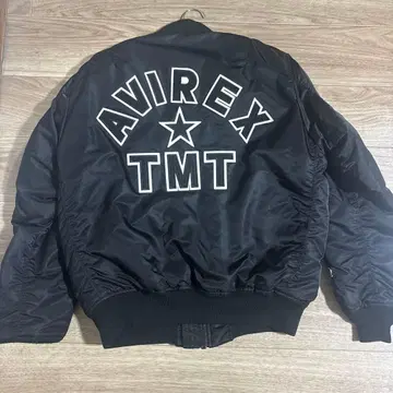 레어! AVIREX TMT MA-1 플라이트 자켓 블랙