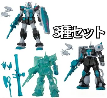 건담 CAPSULE ACTION ~하츠네 미쿠 Ver.~ 3종 세트