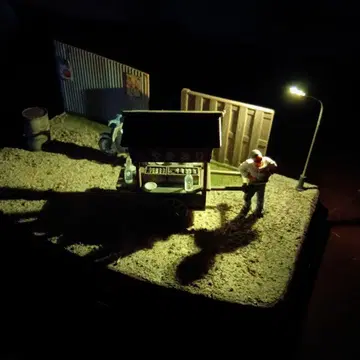 야키토리 포장마차 x 혼다 슈퍼커브 1/32