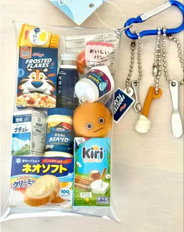 가챠 파우치 식품 아침 식사 캡슐 토이 가챠가챠