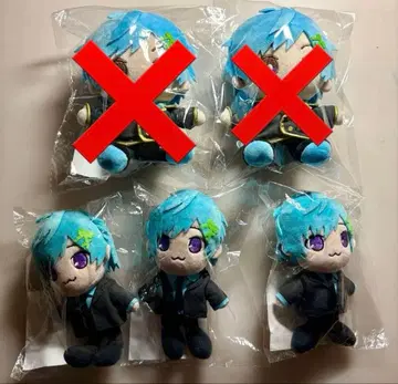 마히토 군 봉제 인형 x 3 (봉제 인형 옷 포함)