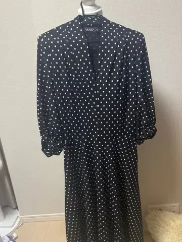 랄프 로렌 원피스 도트 새상품급