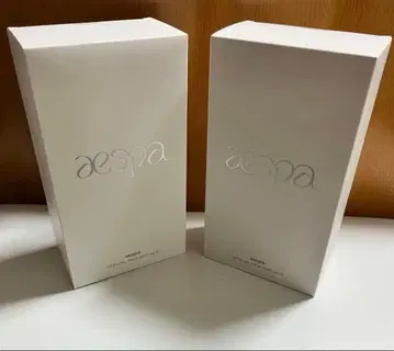 aespa 응원봉 ver2 박스 포함 트레이딩 카드 4장 세트