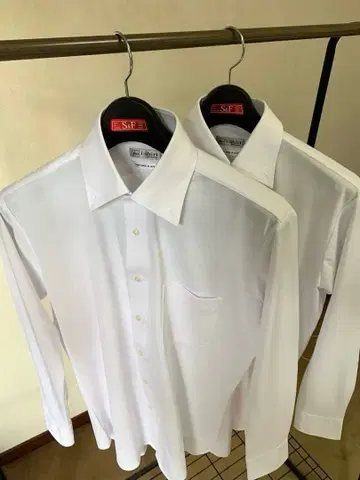 노아이론 비즈니스 와이셔츠 남성용 2벌 세트 신사복 하루야마