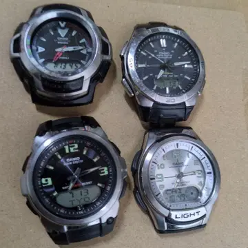 가동품. CASIO G-SHOCK 외 4점 세트