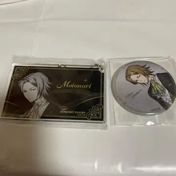 [ 새상품 ] 카프복권 전국 BASARA 모리 모토나리 키링 캔뱃지