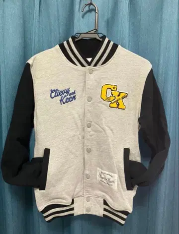 [ 새상품급 ] C&K 바시티 자켓(S) 사인 포함