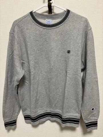 Champion 그레이 맨투맨 L 사이즈