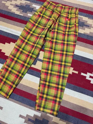 쿠크만 팬츠 체크 무늬