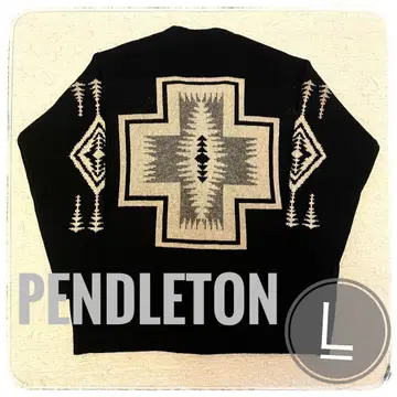 [ 새상품급 ] PENDLETON 가디건 블랙