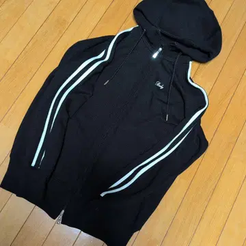 Rady 블랙 풀 집업 후드티