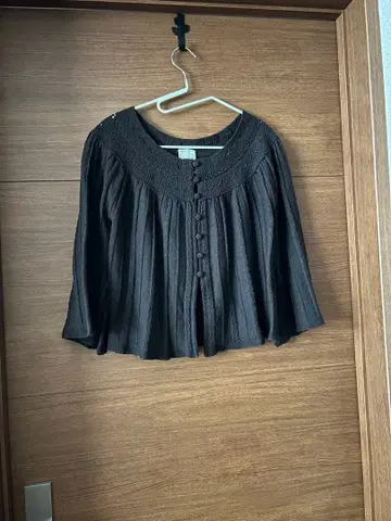 sybilla 시빌라 다크 브라운 가디건 M