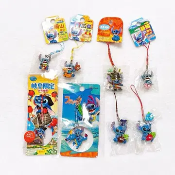 디즈니 스티치 지역 한정 벌스데이 끈 스트랩 레어