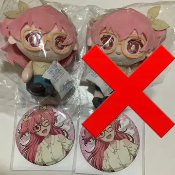 프로세카 모모이 아이리 하피콜 봉제 인형 마스코트 캔뱃지