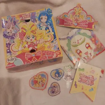 너와 아이돌 프리큐어 캐릭터 데코 케이크 부속품 상자 케이크 피크