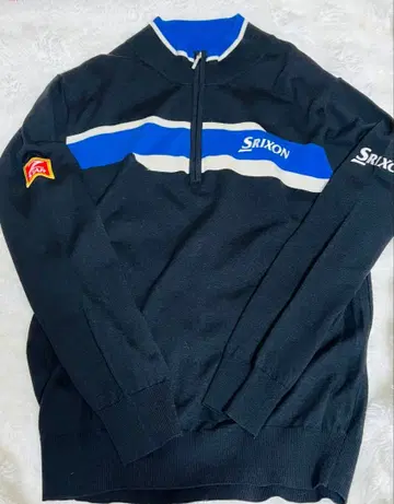 [ SRIXON ] 하프 지퍼 니트 골프웨어