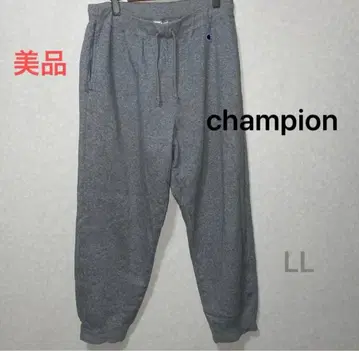 새상품급 Champion 와이드 스웨트 팬츠 LL 그레이 챔피온