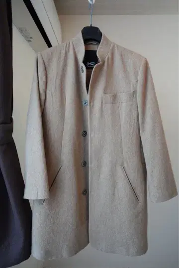 덴함 베이지 체스터 코트