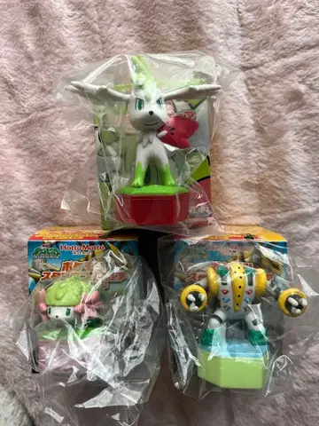 포켓몬 스탬프 피규어 컬렉션 레지기가스 쉐이미 홋토못토