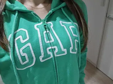 GAP 풀 집업 후드티 헤이세이 여자 갸루 y2k