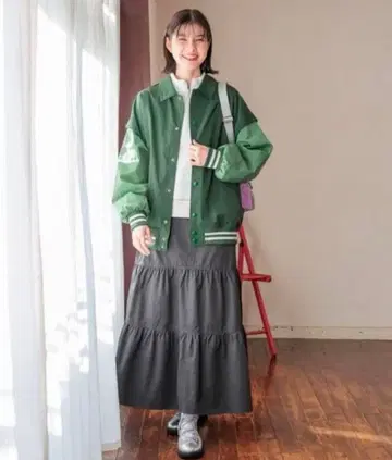 niko and - 애니멀 바시티 자켓