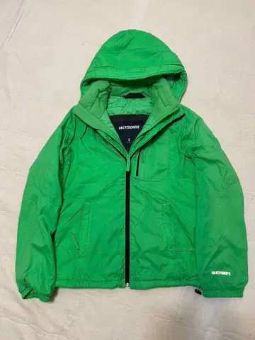Abercrombie & Fitch 형광 그린 다기능 점퍼