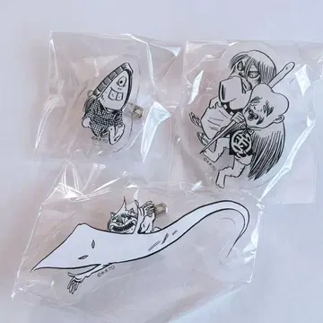 키타로 찻집 기념 아크릴 배지 세트