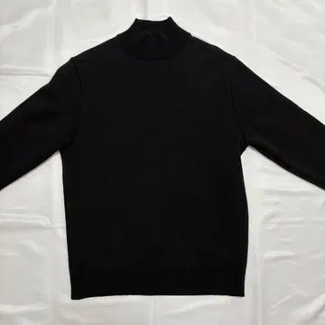 PUBLIC TOKYO 바운드 울 밀라노 리브 하이넥 모크넥 니트