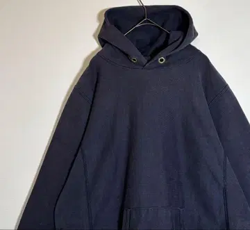 챔피온 리버스 위브 무지 후드티