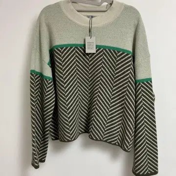 니코앤드 - 지그재그 스트라이프 스웨터