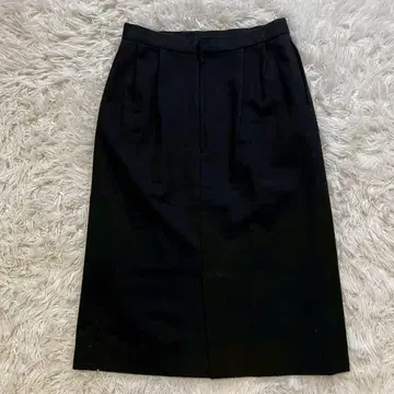 pierre cardin 블랙 타이트 스커트 무릎 기장