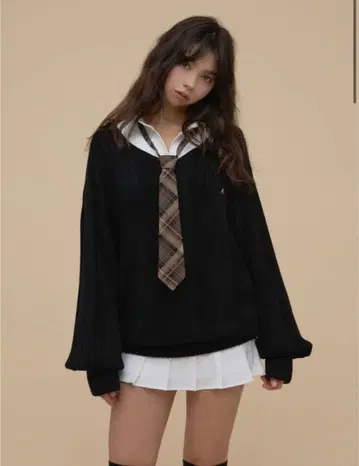 andmary Mimi girls set mini dress black