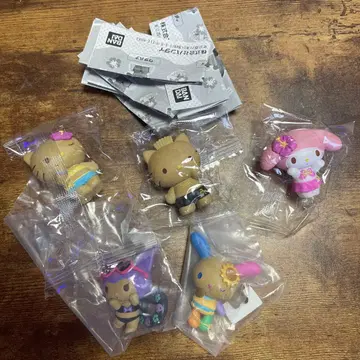 헬로키티 캡슐 토이 전종 모두 함께 바캉스