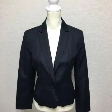 컴시즘 새상품급 테일러드 자켓 노카라 자켓 무지 식 행사