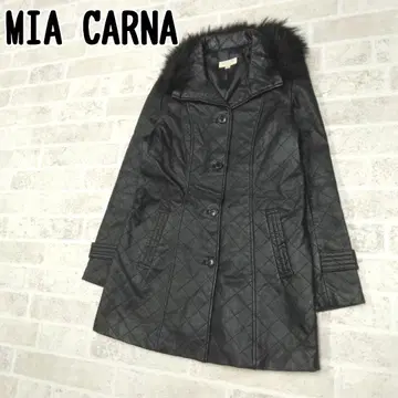 MIA CARNA 미아카나 가죽 코트 사이즈 11 양가죽