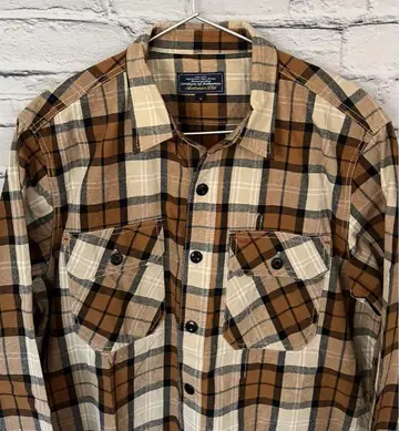 아비렉스 AVIREX 체크 셔츠 L 사이즈 중고