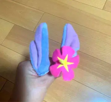 [ 새상품급 레어 단종 ] 스티치 패치 하이비스커스 부착 Disney