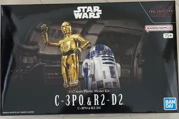 C-3PO + R2-D2 세트 스타 워즈 프라모델 미개봉