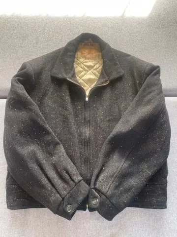 50's Sportimer 봄버 자켓 블랙 울 총 컬러 네프