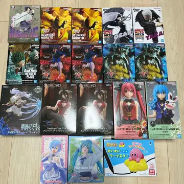 원피스 나루토 귀멸의 칼날 프리렌 외 프라이스 피규어 묶음 판매