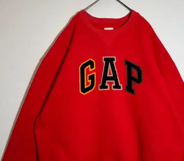 GAP 갭 빅 사이즈 자수 로고 속기모 맨투맨