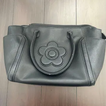 MARY QUANT 블랙 핸드백