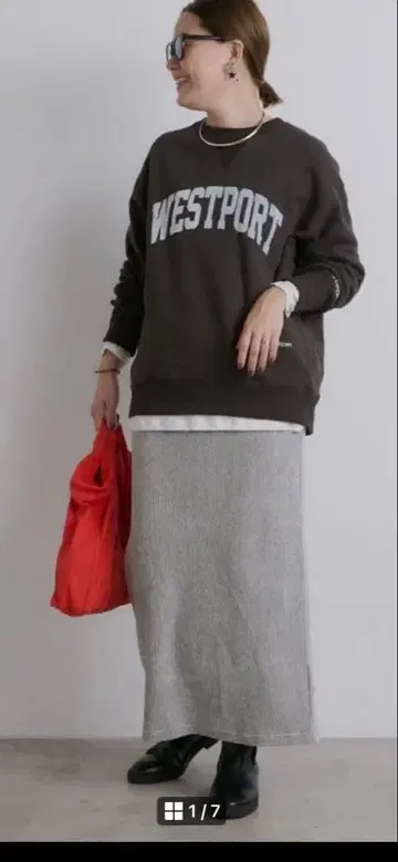 퓨어세신 스트레치 코듀로이 스커트