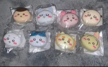 오늘 발송 치이카와 얼굴 미니 실리콘 파우치 전 종류 8종