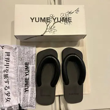 YUME YUME 블랙 샌들